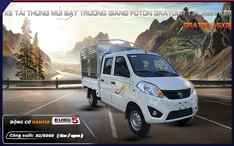 xe tải Foton T3 cabin Đôi