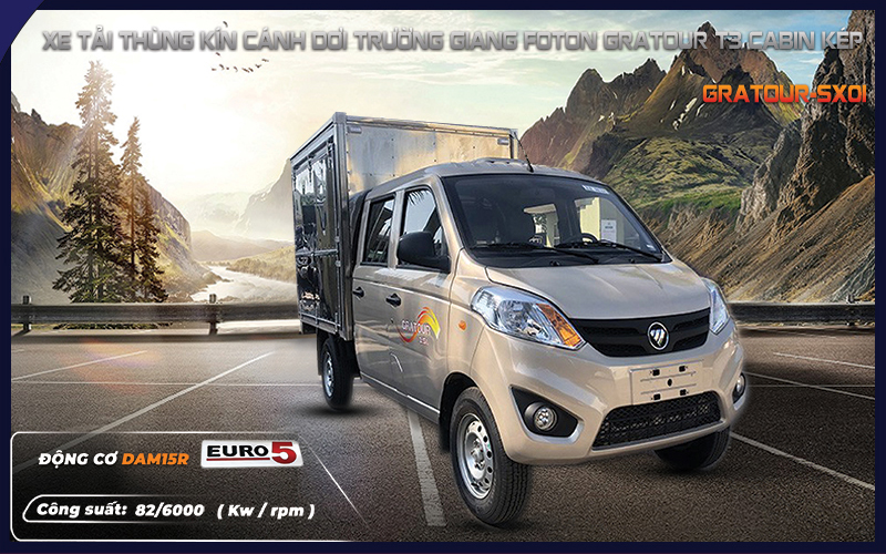 xe tải Foton T3 cabin Đôi