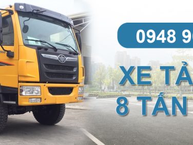 Xe ben 8 tấn 2 cầu Trường Giang